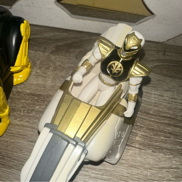 1995 Mighty Morphin Power Rangers McDonalds Happy Meal Toys Lot of - 5 Rangers - Picture 3 of 6